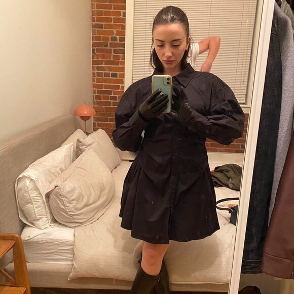 T By ALEXANDER WANG Button Down Dress - Picture 1 of 5